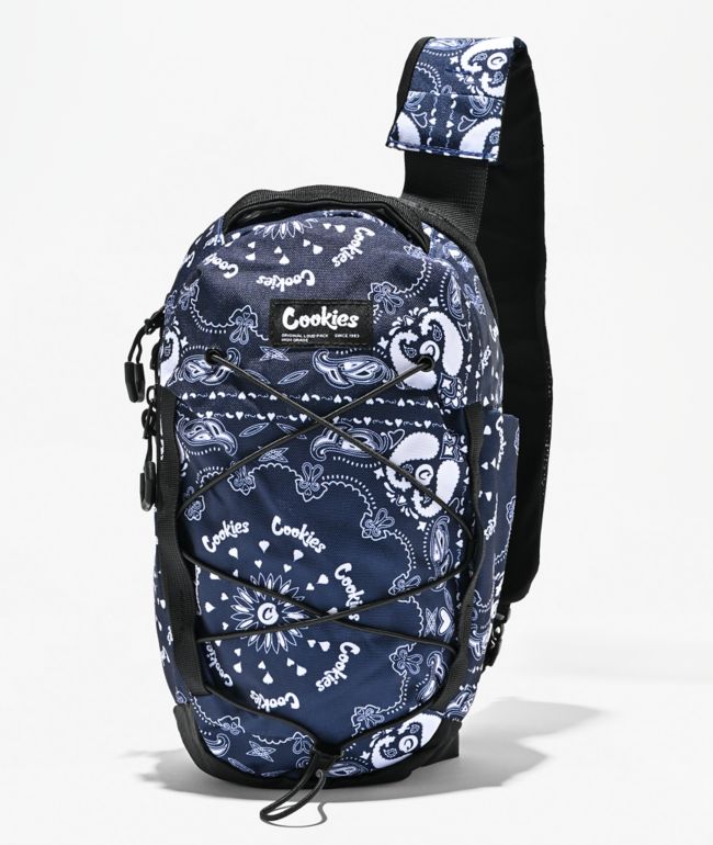 Cookies Crossfade Navy Crossbody Bag - Cookies Clothing