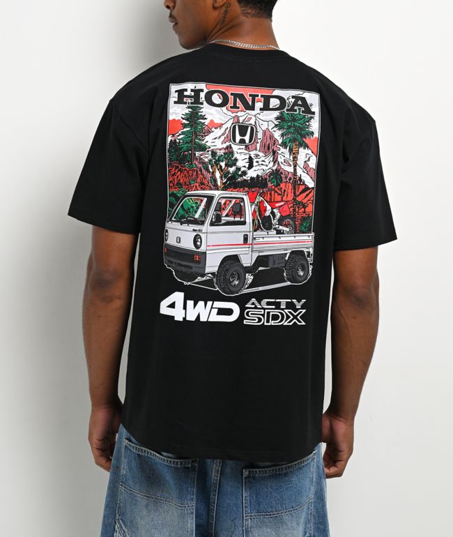 Honda Acty SDX Black T-Shirt - Honda