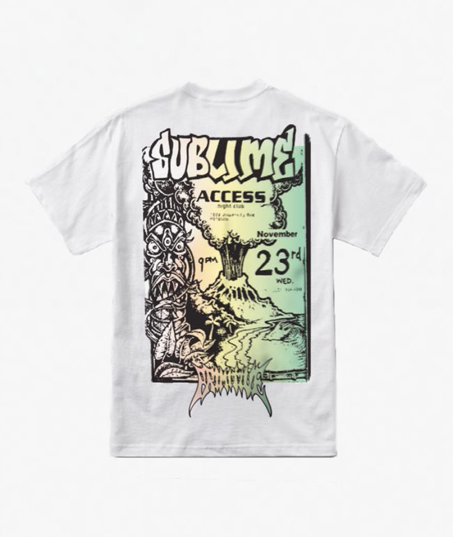 Primitive x Sublime Flyer Color Changing White Heavyweight T-Shirt - Primitive