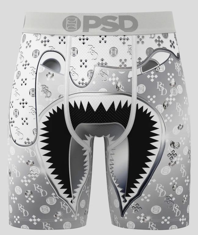 PSD Warface White Diamond Boxer Briefs - PSD Underwear