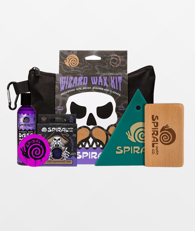 Spiral Wizard Snowboard Wax Kit - Spiral Wax