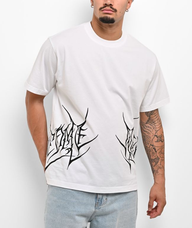 Welcome Vital White Boxy T-Shirt - Welcome Skateboards