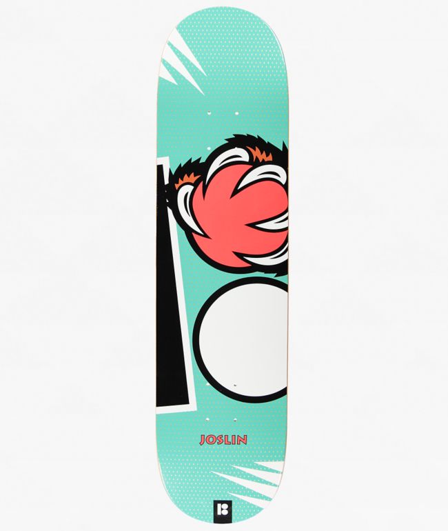 Plan B Joslin Grizz Twin 8.0" Skateboard Deck - Plan B Skateboards