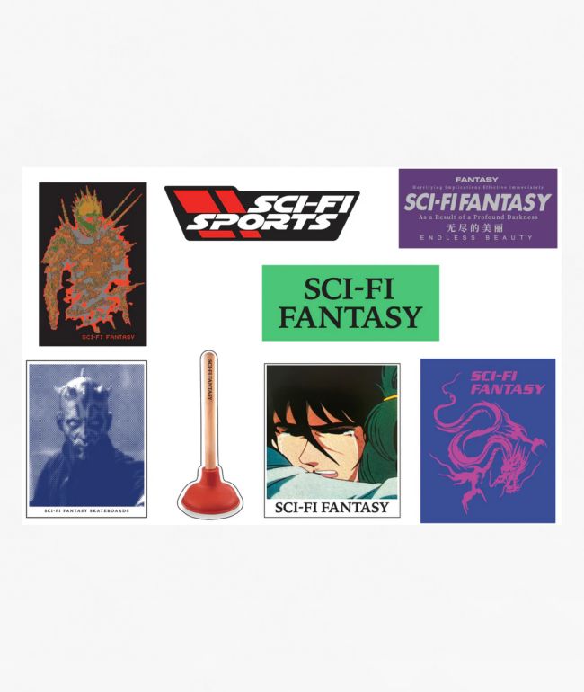 Sci-Fi Fantasy Sticker Pack - Sci-fi Fantasy
