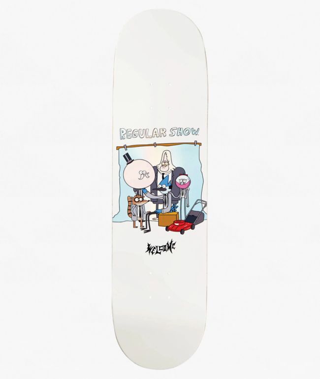 Welcome x Regular Show Group Portrait 8.5" Skateboard Deck - Welcome Skateboards