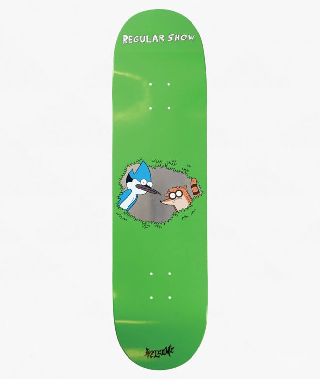 Welcome x Regular Show Shrub 8.5" Skateboard Deck - Welcome Skateboards