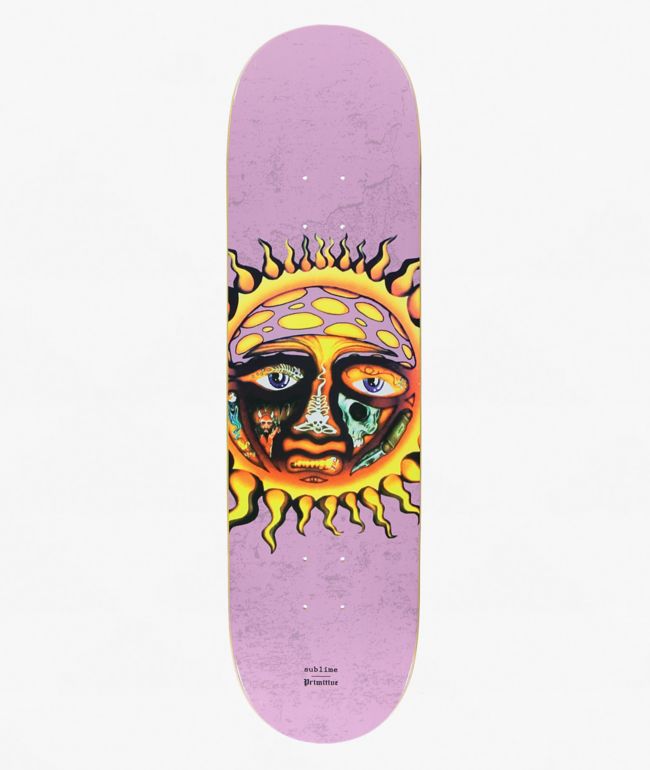 Primitive x Sublime Rise 8.5" Skateboard Deck - Primitive