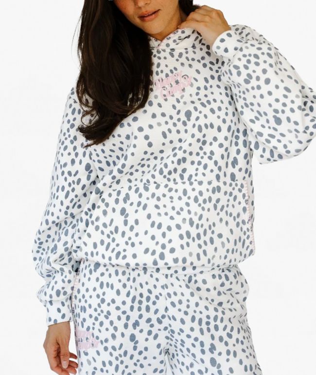Happy Camp3r Dalmatian Darling White Hoodie - Happy Camp3r