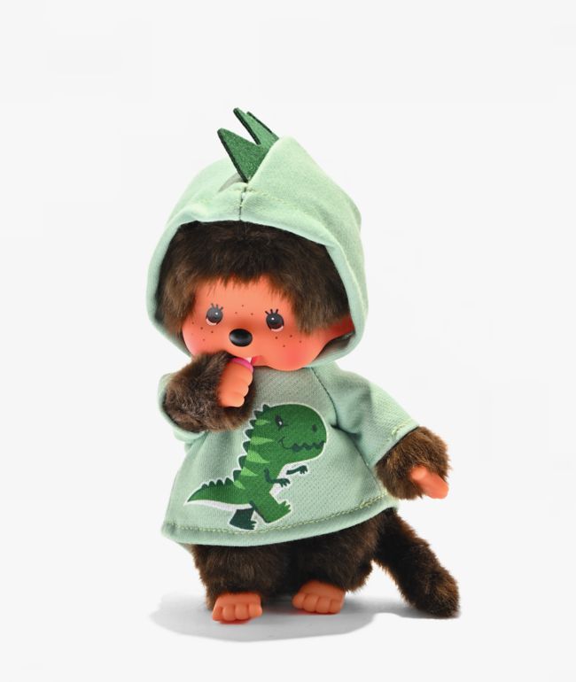 Monchhichi Dinosaur Hoodie Vinyl Plush Toy - 