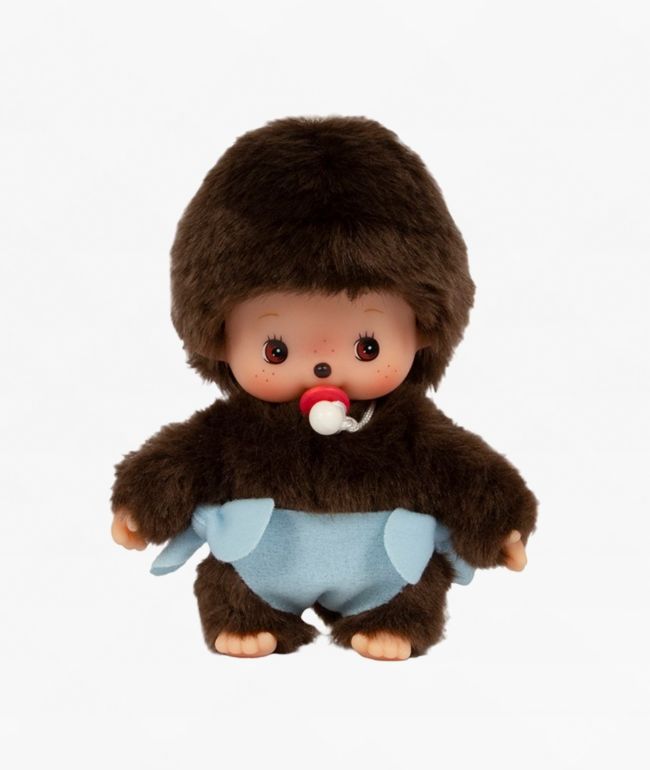 Monchhichi Classic Bebichhichi Boy Vinyl Plush Toy - 