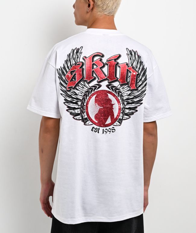 Skin Industries Stealth White T-Shirt - Skin Industries