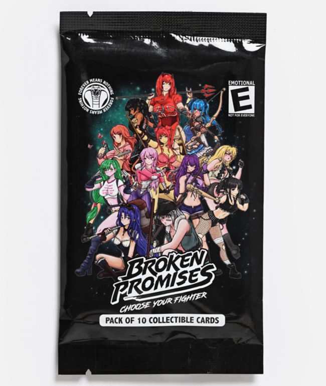 Broken Promises Choose Your Fighter Trading Card Booster Pack - Broken Promises