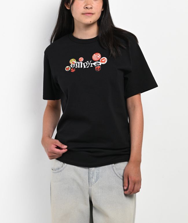 Empyre Mix N Match Buttons Black T-Shirt - Empyre