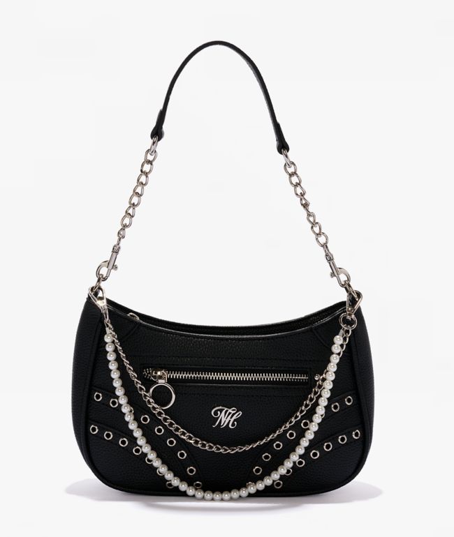 Ninth Hall Yuki Black Shoulder Bag - Ninth Hall