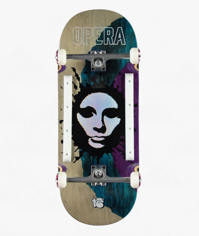 Opera RGB Mask Fatties 12" Skateboard Complete - Opera Skateboards
