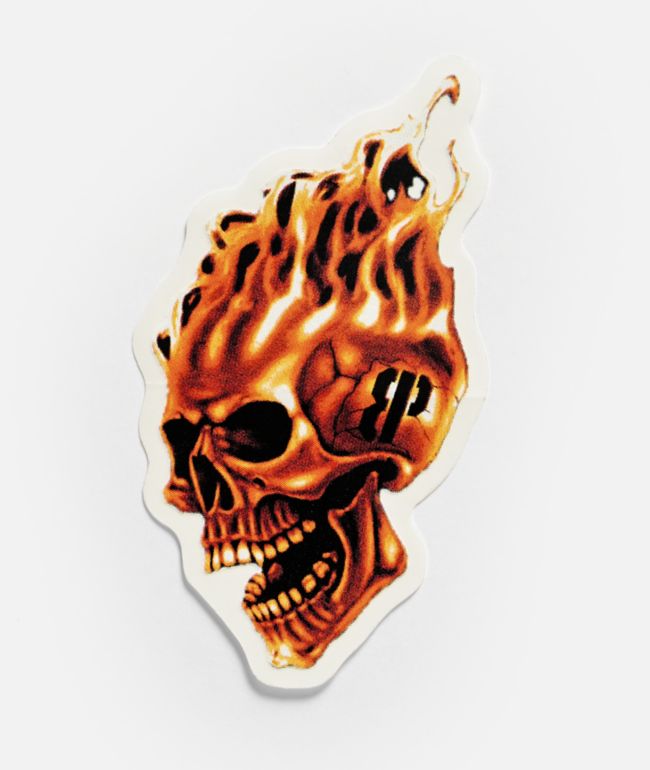 Brooklyn Projects Flame Head Sticker - Brooklyn Projects