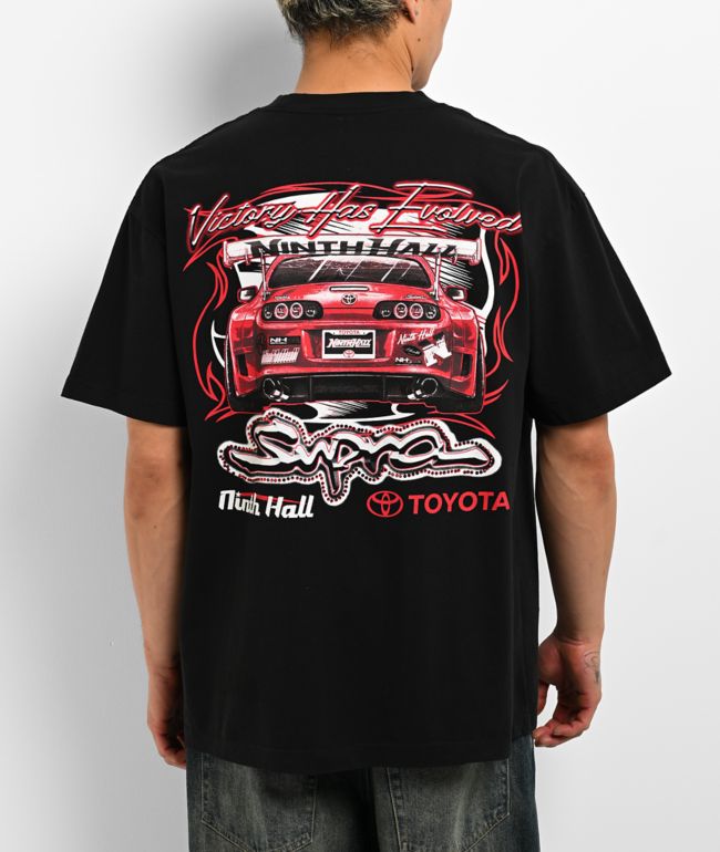 Toyota x Ninth Hall Evolved For Victory Black T-Shirt - Toyota