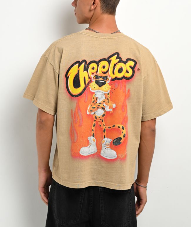 Cheetos Fear The Heat Sand Brown T-Shirt - 