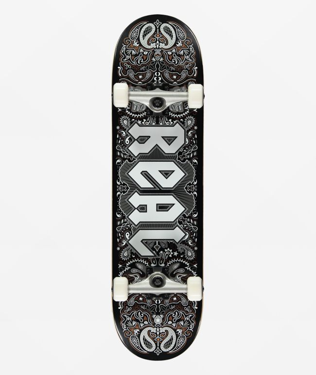 Real Bandana 8.5" Skateboard Complete - Real Skateboards