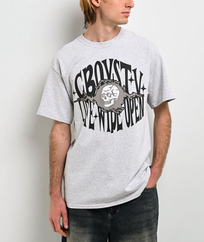 CboysTV Mulisha Heather Grey T-Shirt - CboysTV