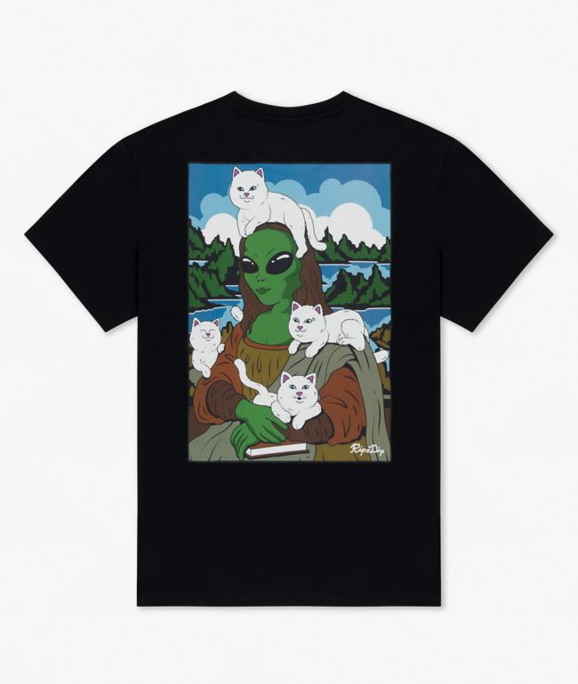 RIPNDIP Here All Along Black T-Shirt - RIPNDIP