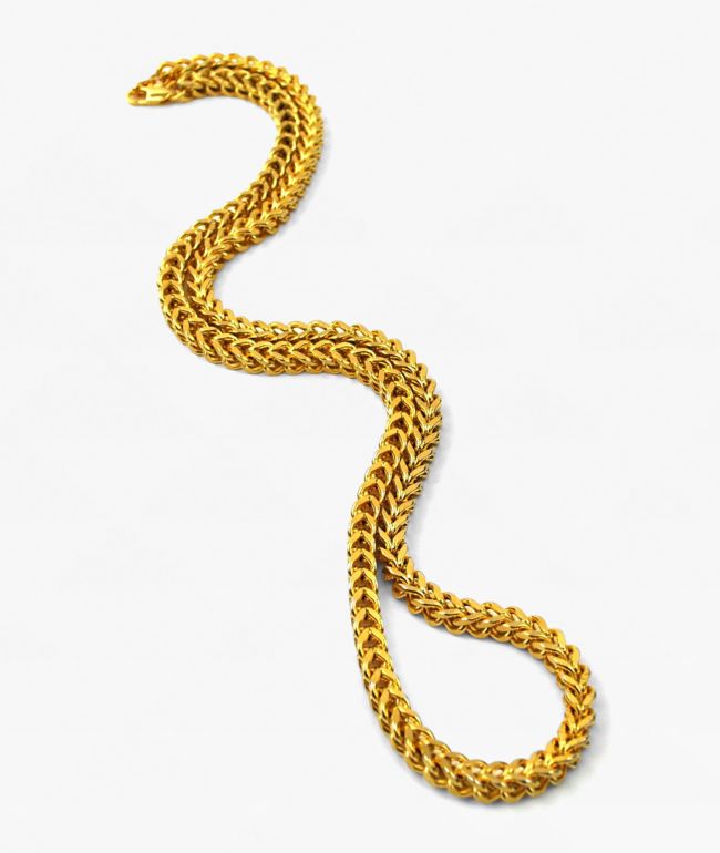 The Gold Gods Franco 22" Gold Chain Necklace - The Gold Gods