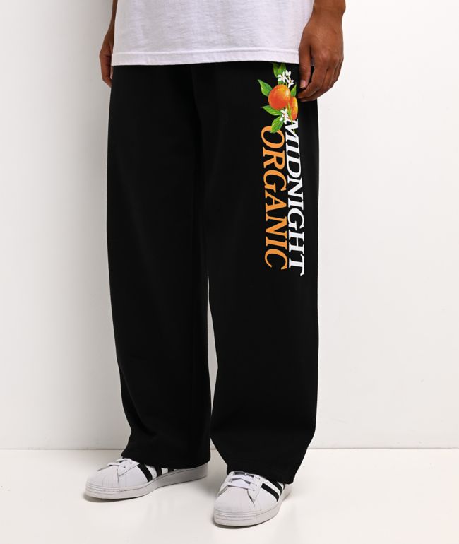 Midnight Organic Citrus Black Sweatpants - Midnight Organic