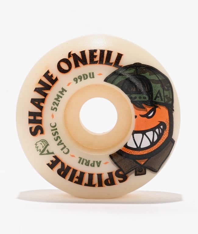 Spitfire x April O'Neill Formula Four 52mm 99a White Skateboard Wheels - Spitfire