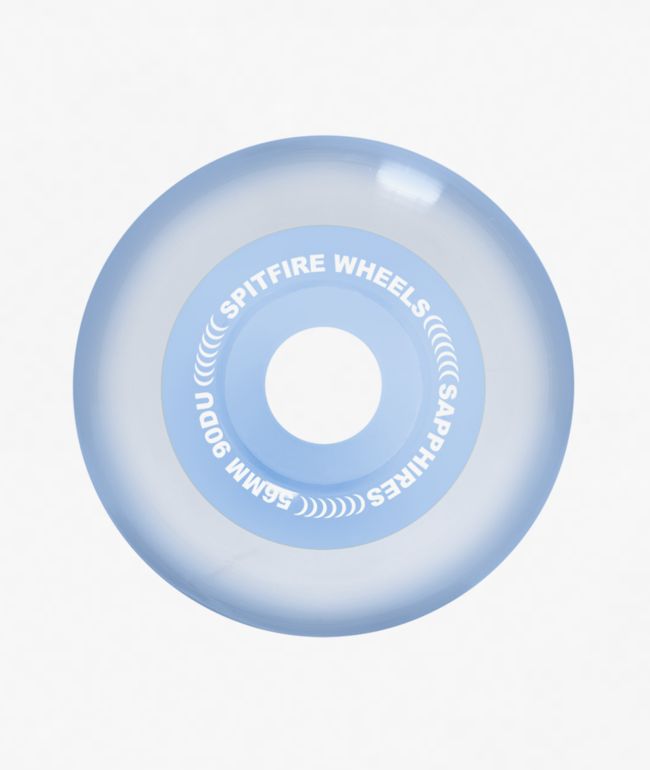 Spitfire x April Radial 56mm 90a Sapphire Skateboard Wheels - Spitfire