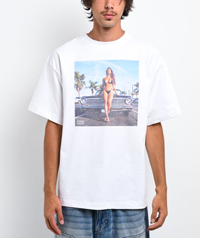Popular Demand Sunny Day White T-Shirt - Popular Demand