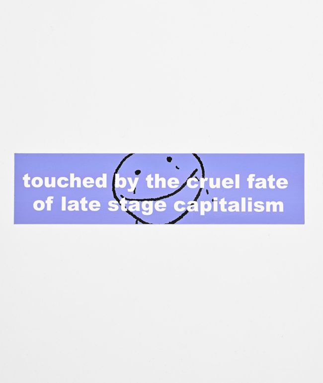 A.LAB Cruel Fate Purple Bumper Sticker - A.LAB