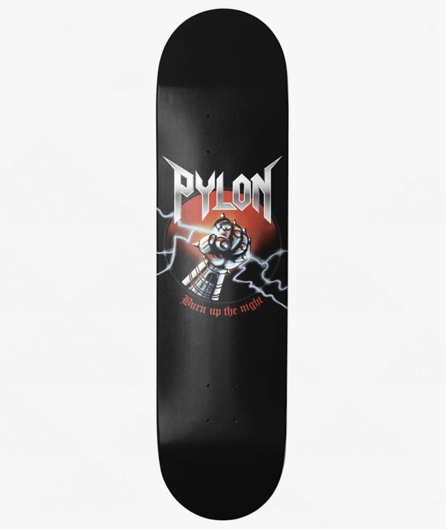 Pylon Burn Up The Night 8.38" Skateboard Deck - Pylon Skateboards