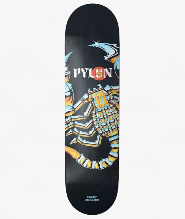 Pylon Ecstasy And Danger 8.25" Skateboard Deck - Pylon Skateboards