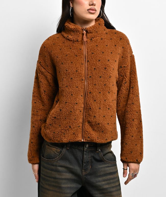 Thread & Supply Tolliver Brown Sherpa Jacket - Thread & Supply