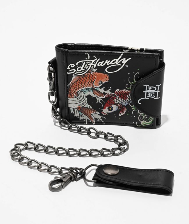 Ed Hardy Koi Chain Wallet - Ed Hardy