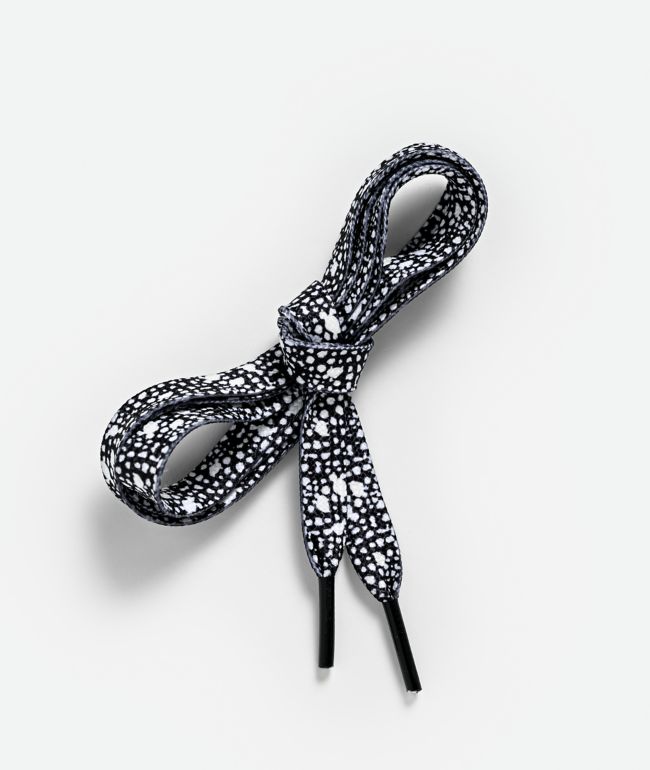 Ella Shea Splatter Black & White Shoelaces - Ella Shea