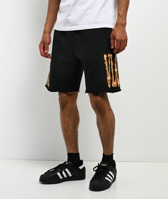 VLONE Black Sweat Shorts - VLONE