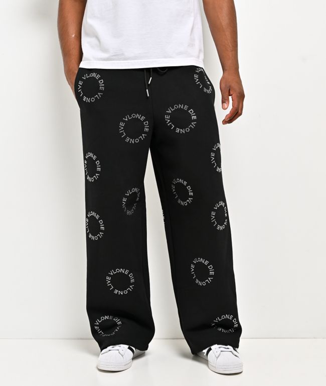 VLONE LVDV Black Sweatpants - VLONE