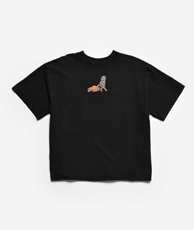A.LAB Kids Monkey Walk Vintage Black T-Shirt - A.LAB
