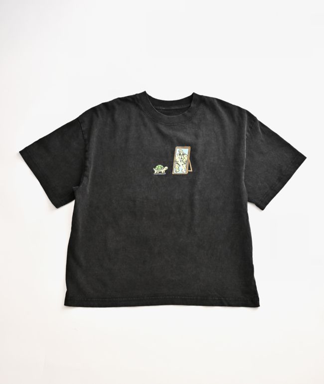 A.LAB Kids Jerry Mirror Black Wash T-Shirt - A.LAB