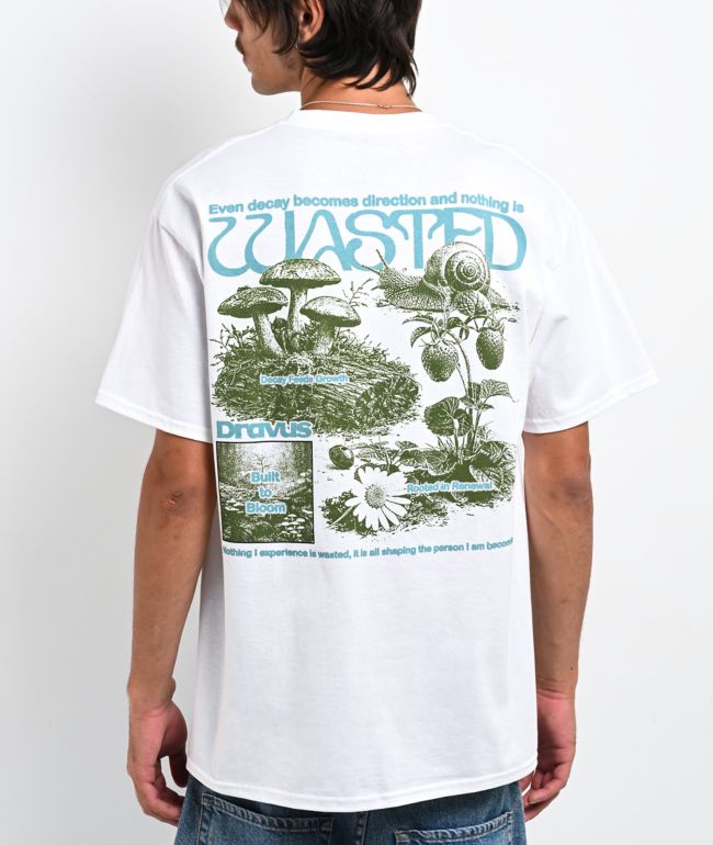 Dravus Grown Out White T-Shirt - Dravus