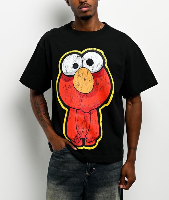 Sesame Street Zombie Elmo Black T-Shirt - Sesame Street