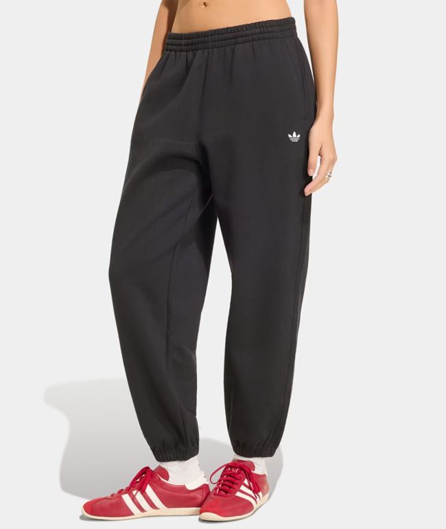 adidas Essentials Black Jogger Sweatpants - adidas