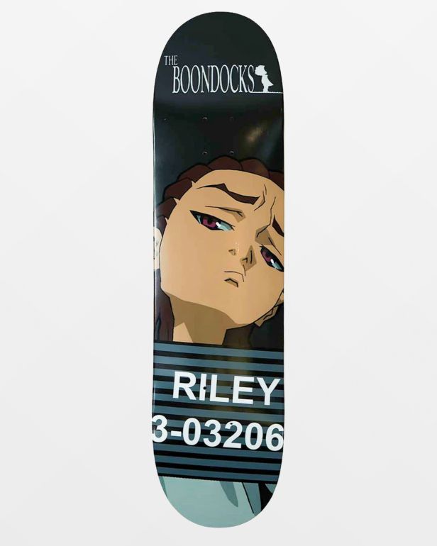 The Boondocks Riley Mugshot 8.0" Skateboard Deck - Boondocks