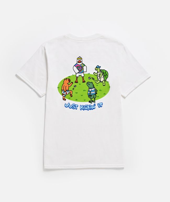 A.LAB Kids Just Kickin It White T-Shirt - A.LAB