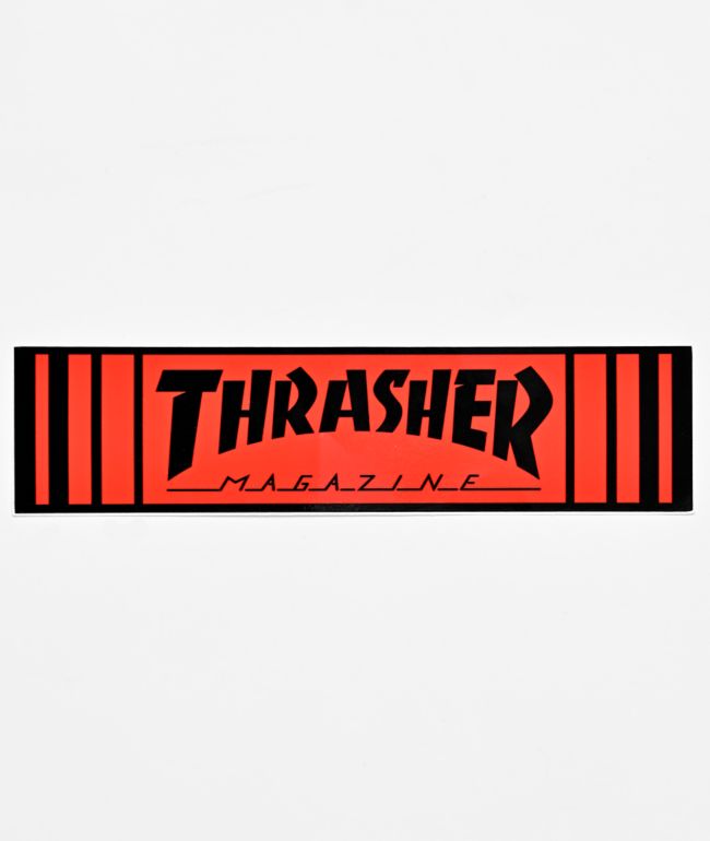 Thrasher 8 Bar Sticker - Thrasher