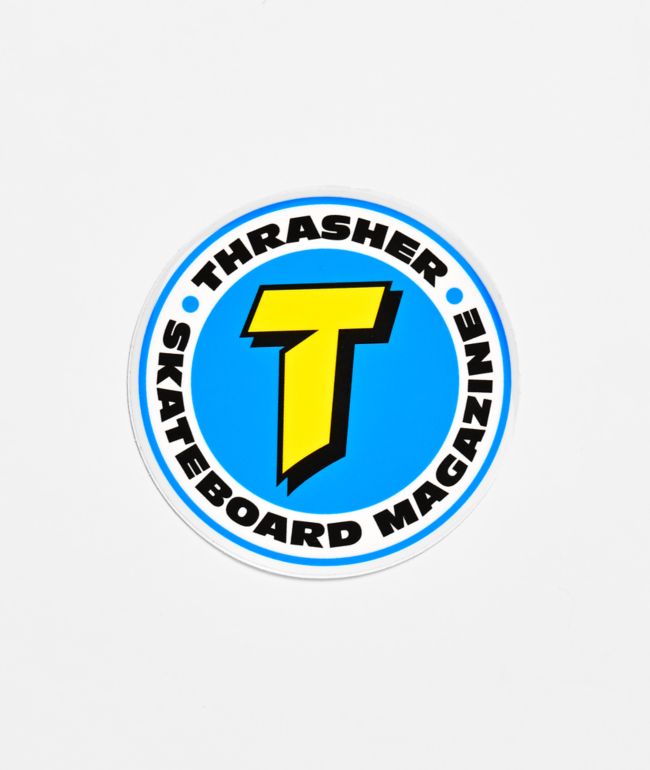 Thrasher Number 1 Redux Sticker - Thrasher