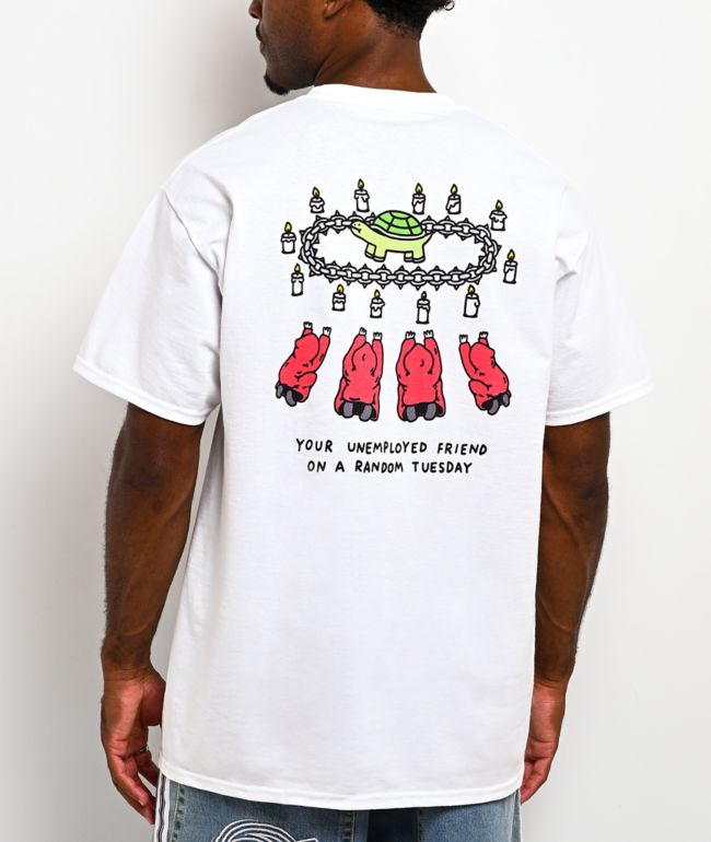 A.LAB On A Tuesday White T-Shirt - A.LAB