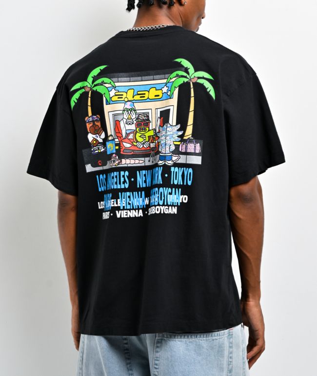 A.LAB Jerry Clout Black T-Shirt - A.LAB