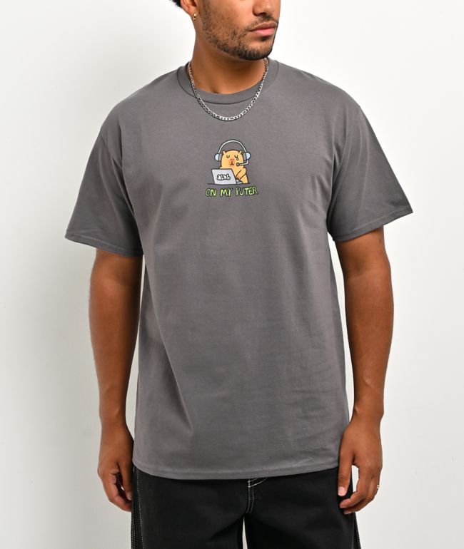 A.LAB On My Puter Charcoal T-Shirt - A.LAB